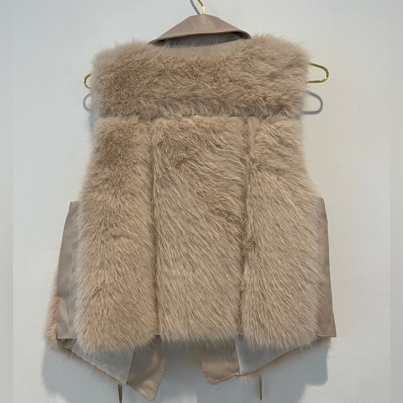 Fuzzy Faux Fur Jacket Coat Size Small - Picture 5 of 5